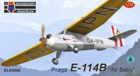 Kovozavody Prostejov BLK006 Praga E-114B 'Air Baby' (2x camo) 1/72