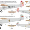 Kovozavody Prostejov BLK006 Praga E-114B 'Air Baby' (2x camo) 1/72