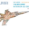 Quinta Studio QD+48559 МиГ-25РБФ (ICM) (с 3D-печатными деталями) 1/48