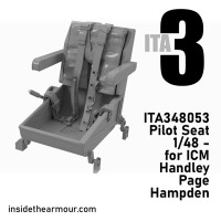 Inside the Armour ITA348053 Handley-Page Hampden B Mk.I Pilot's Seat 1/48