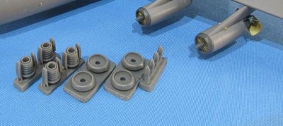 Metallic Details MDR14414 Lockheed C-141B Starlifter Engines (designed to be used with Roden kits) 1/144