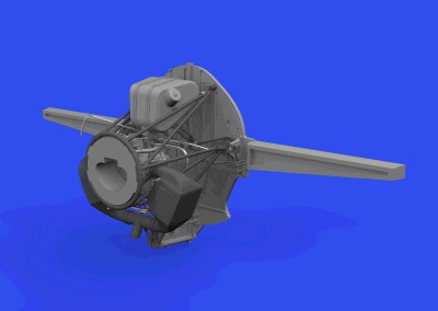 Eduard 648829 BRASSIN F4F-4 wheel bay PRINT (EDU) 1/48