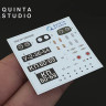 Quinta studio QD35006 ГАЗ-М1 для (для модели Звезда) 3D декаль интерьера кабины 1/35
