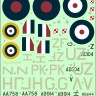 Model Maker Decals D72133 Supermarine Spitfire Mk.V in Polish service part I 1/72