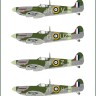 Model Maker Decals D72133 Supermarine Spitfire Mk.V in Polish service part I 1/72
