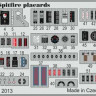 Eduard 32785 Spitfire placards