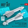 Reskit 48601 Kh-29T (AS-14B Kedge) missiles w/ AKU-58 (2x) 1/48