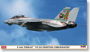 Hasegawa 02022 F-14A Tomcat "VF-211 Fighting Checkmates" 1/72