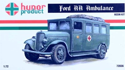 Hunor Product 72036 Ford AA Ambulance (resin kit) 1/72