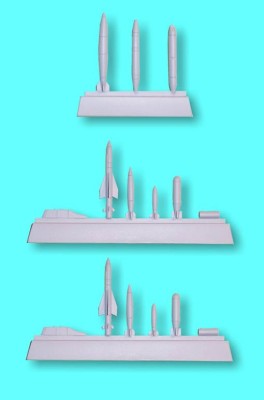 Mark 1 Models MKA-14421 F-104 Starfighter Weapon Set (15 pcs.) 1/144