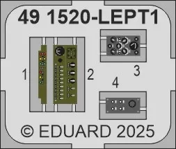 Eduard 491520 A6M5 (Nakajima) upgrade (EDU) SET 1/48
