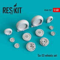 Reskit RS48-0257 Su-33 колеса (KIN,HOBBYB) 1/48