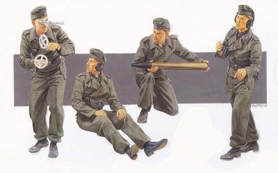 Dragon 6367 Солдаты GERMAN SELF-PROPELLED GUN CREW