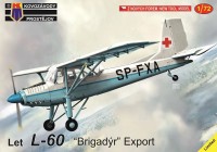 Kovozavody Prostejov 72383 Let L-60 'Brigadyr' Export (3x camo) 1/72