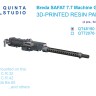 Quinta studio QT48190 Авиационный пулемет Breda SAFAT 7.7, ВВС Италии, ВМВ, 4 шт (для всех моделей) 1/48
