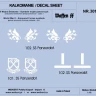 Weikert Decals 301 German Armoured Forces symbols - part 1 1/16