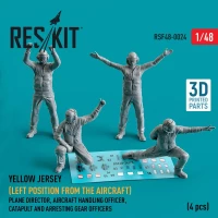 Reskit F48024 Yellow jersey Left position (4 fig.) 1/48