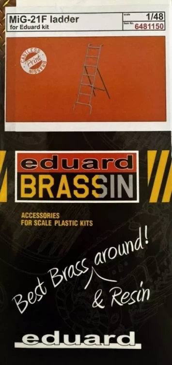 Eduard 6481150 BRASSIN MiG-21F ladder PRINT (EDU) 1/48