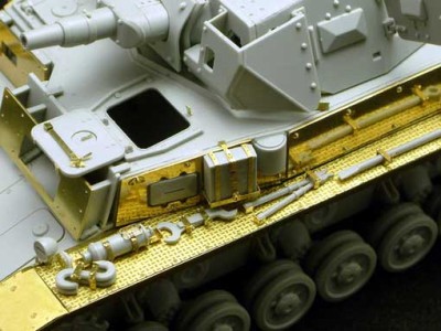 Voyager Model PE35096 Photo Etched set for Pz.KPfw. IV Ausf E &quot;Vorpanzer&quot; (For DRAGON 6301) 1/35