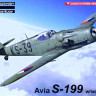 Kovozavody Prostejov 72218 Avia S-199 w/ wing guns (3x camo) 1/72