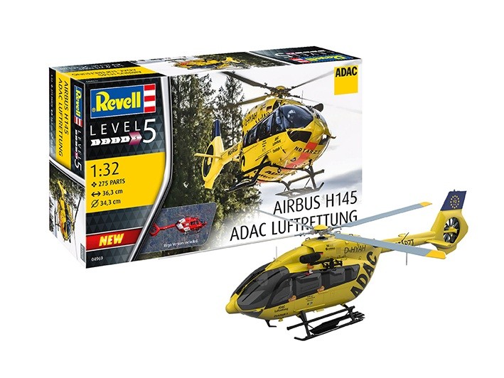 Revell 04969 Eurocopter H145 ADAC/REGA 1/32