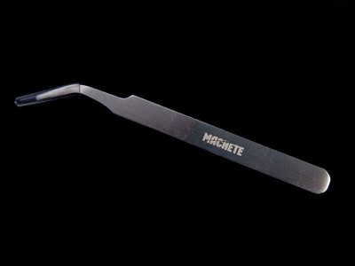 Machete 0712 Пинцет изогнутый для моделизма
