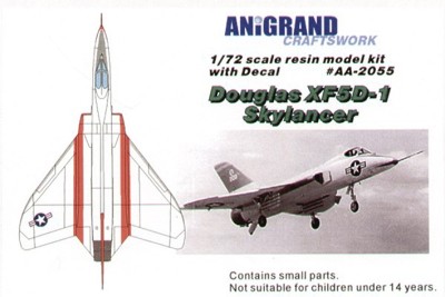Anigrand ANIG2055 Douglas XF5D-1 Skylancer 1/72