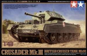 Tamiya 32555 Англ. Танк Crusader III, металич. Шасси 1/48