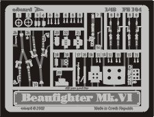 Eduard FE164 Beaufighter Mk.VI (TAM) 1/48 фототравление Zoom Цветное