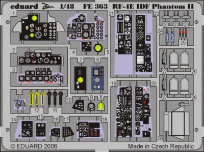 Eduard FE363 RF-4E IDF HAS