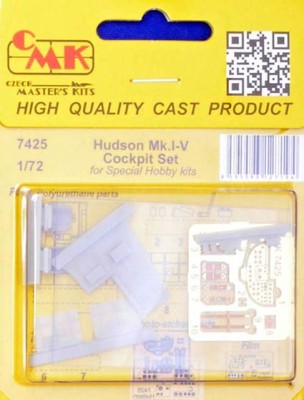 CMK 7425 Hudson Mk.I-V Cokcpit Set (SP.HOBBY) 1/72