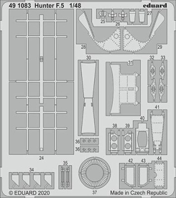 Eduard 491083 SET Hunter F.5 (AIRF)
