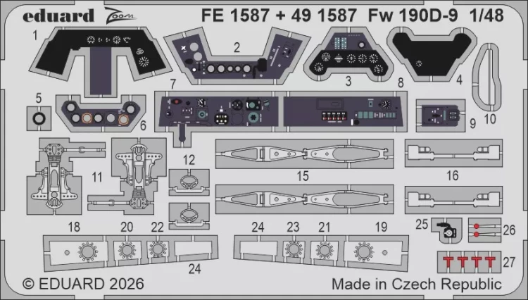 Eduard FE1587 Fw 190D-9 (MINA) 1/48