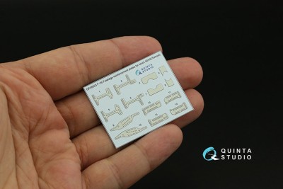 Quinta studio QP48023 Усиливающие накладки для F-16 block 40/42 (Tamiya) 1/48