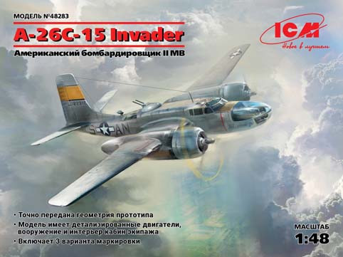 ICM 48283 A-26С-15 Invader1/48 1/48