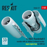 Reskit RSU48-571 A-10A/C Thunderb.II air intakes&exh.nozzles 1 1/48
