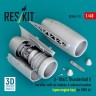 Reskit RSU48-571 A-10A/C Thunderb.II air intakes&exh.nozzles 1 1/48