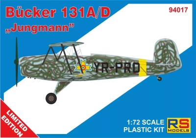 Rs Model 94017 Bucker Bu 131 A/D 'Jungman' (2x camo) 1/72