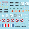 Star Decals 72-A1106 French Fighting Vehicles in Africa # 1.Vichy France and the FFL - Forces Francaises Libres.Somua S 35, Hotchkiss H 39, Renault FT-17, Universal Carrier Mk.I 1/72