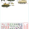 Star Decals 72-A1106 French Fighting Vehicles in Africa # 1.Vichy France and the FFL - Forces Francaises Libres.Somua S 35, Hotchkiss H 39, Renault FT-17, Universal Carrier Mk.I 1/72