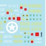 Star Decals STAR35863 27th Armoured Brigade, D-Day and Normandy.Staffordshire YeomanrySherman Mk.III. Bobbie, Crusader, Arizona Ace II.Firefly Mk.Vc. Belvedere 1/35