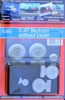 Plusmodel AL4068 C-47 Skytrain - wheels without cover 1/48