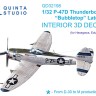 Quinta Studio QD32198 P-47D Thunderbolt Bubbletop Late (Hasegawa) 1/32