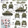 Star Decals STAR35990 746th Tank Bn Shermans in Normandy 1/35