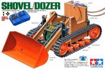 Tamiya 70107 Конструкто-бульдозер 3-х моторный с 3-х канальным пультом управления