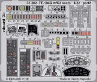Eduard 33202 TF-104G w/C2 seats 1/32