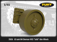 Fury Models 35036 M4 Sherman VVSS "Solid" Idier Wheels 1:35