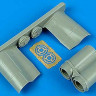 Aires 7213 BAC Lightning F.6/F.2A exhaust nozzles 1/72