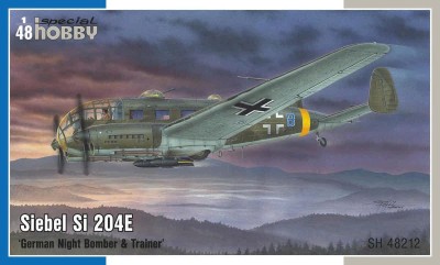 Special Hobby SH48212 Siebel Si 204E 'German Night Bomber&amp;Trainer' 1/48
