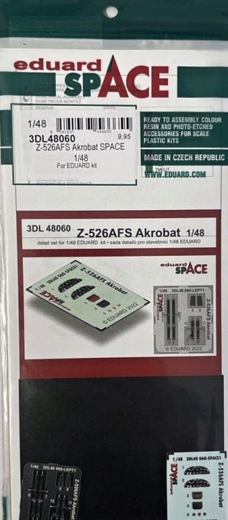 Eduard 3DL48060 Z-526AFS Akrobat SPACE (EDU) 1/48